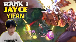 🔴 JayceKing YiFan Jayce vs Renekton - YiFan Rank 1 Jayce Guide