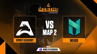 [FULLMATCH] DE_MIRAGE |  SPIRIT ACADEMY VS. NEXUS | BLAST RISING 2021