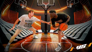 Alex Antetokounmpo vs Jesser (1v1 basketball)