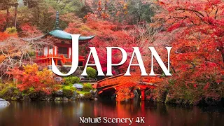 JAPAN 4K - Scenic Relaxation Film With Inspiring Cinematic Music - 4K Video UHD | Nature Scenery 4K