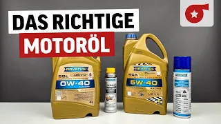 Welches Motoröl ist das richtige? | Alles über Motoröle & Spezifikationen!