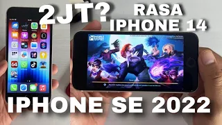 Makin Worth it Harga Udah Turun! Test iPhone SE 2022 Chip A15 Bionic Game Mobile Legend