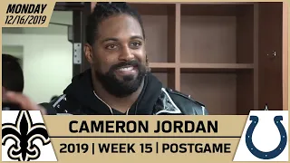 Cam Jordan Talks Brees, Team Goals After Win vs Colts | New Orleans Saints Football
