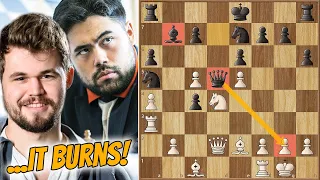 Magnus Spent 12 Minutes On His Next Move || Carlsen vs Nakamura || Magnus Carlsen Grand Final (2020)