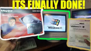 Finishing the Windows 98 Gaming PC!