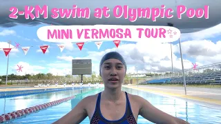 2-kilometer Swim at Vermosa Sports Hub | 50 meters Olympic Lap Pool in Cavite