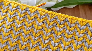 Unique Very Easy Crochet sewing pattern baby blanket for beginners