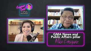 GMA News and Public Affairs pillar Mike Enriquez | Surprise Guest with Pia Arcangel