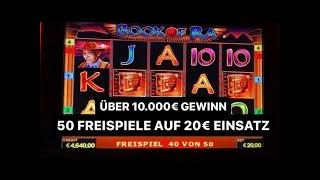 Book of Ra 20€ Freispiele Über 10000€ Gewinn 😱 Novoline zocken Spielothek Spielhalle Casino