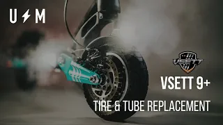 VSETT 9 / 9+ Electric Scooter | Tire & Tube Replacement