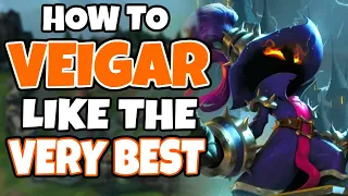 How to VEIGAR like the BEST VEIGAR in NA does | Challenger Veigar | 12.21 - League of Legends