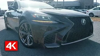 2018 LEXUS LS 500 F SPORT AWD - IN DEPTH 4K WALKAROUND STARTUP EXTERIOR LUXURY INTERIOR & TECH