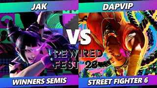 ReWired Fest 2023 Top 8 - JAK (Juri) Vs. Dapvip (Kimberly) Street Fighter 6 - SF6