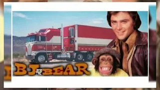 The theme song, also titled "B.J.and the Bear",was written by Glen Larson &performed by Greg Evigan.