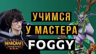 Учимся играть у FOGGY - Ночные эльфы - Warcraft 3 Reforged