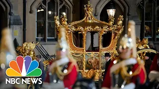 Watch: Overnight rehearsal for coronation parade features carriages and marching bands