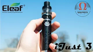 Eleaf iJust 3 with ELLO Duro | Продолжение легенды