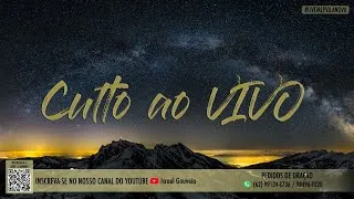 CULTO ONLINE ÀS 09:00 HORAS