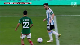 Lionel Messi vs Mexico World Cup 2022 HD 1080i