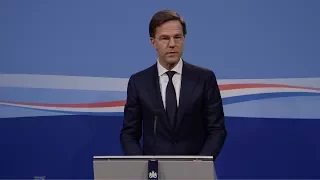 Statement persconferentie MP Rutte van 3 november 2017