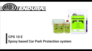 CPS 10 E | Epoxy based Car Park Protection system for Internal Decks