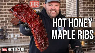 Hot Honey Maple St. Louis Style Ribs | Heath Riles BBQ