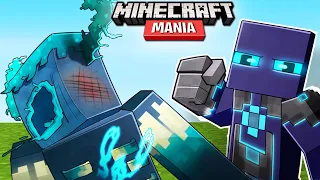 Minecraft Mania - M4TÓ al WARDEN a PUÑOS en HARDCORE!