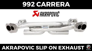 Akrapovic Slip-On Exhaust (992 Carrera S)