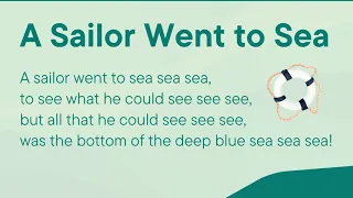 Sailor Went to Sea