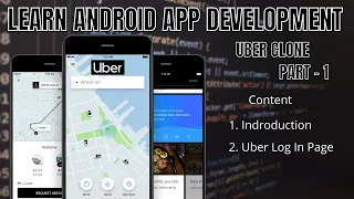 How To Make Android App (Uber) Part 1