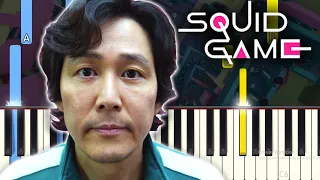 Squid Game - Stairs Theme - EASY Piano tutorial