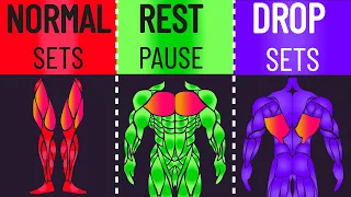 Normal Sets vs Rest-Pause vs Drop Sets vs Cluster Sets for Hypertrophy & Strength