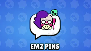 EMZ Animated Pins In Brawl Stars