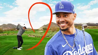 Hitting the Greens with Mookie Betts