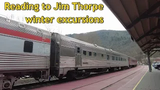 Riding Reading & Northern’s winter-themed trains to Jim Thorpe