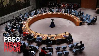 WATCH LIVE: United Nations Security Council discusses Russia's attack on Ukraine