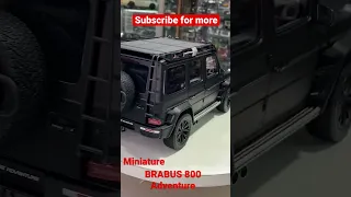 Almost Real 1:18 BRABUS 800 Adventure #diecast #miniature #mercedes #shortvideo #shorts #dubai