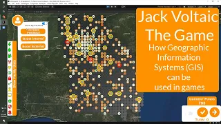 Jack Voltaic the Game: How Geographic Information Systems (3GIS) can be used in games  #games #unity