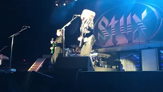 Styx “Blue Collar Man (Long Nights)” (partial) - 1/18/18 - Tupelo, MS