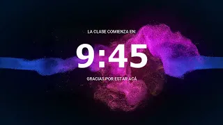 Cuenta regresiva 10 minutos * Con música * Para tus clases online * Temporizador