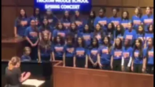 its rlly blurry im sry but this was from yst (i’m not in this clip bc this was mixed and im ￼treble)