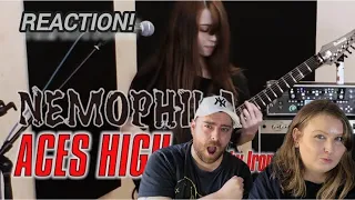 Nemophila - Aces High(Iron Maiden Cover) Reaction! #nemophila #nemophilareaction #ironmaiden #react