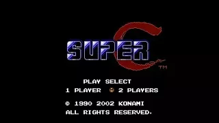 [NES] Super C - 2 Players co-op longplay