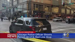 Police-Involved Shooting At Grand Station On CTA Red Line