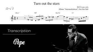 Turn Out The Stars - Bill Evans (Solo Transcription)