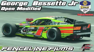 George Bessette Jr Open Modified Stafford Speedway Spring Sizzler 2024