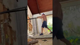 Become a Beast abandoned house workout