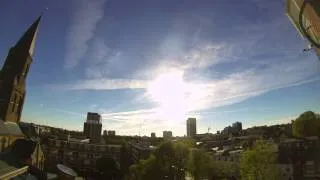 The Sun Followed by The Moon (timelapse)