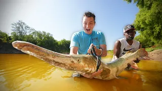 I CAUGHT The RIVER MONSTER (My Biggest FISH EVER!)