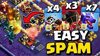 HYDRA but with ROCKET LOONS is UNSTOPPABLE in TH16 | Best AIR SPAM Strategies in Clash of Clans